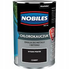 FARBA CHLOROKAUCZUK NOBILES CZARNA 0,9L