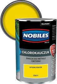 FARBA CHLOROKAUCZUK ŻÓŁTA 0,9L