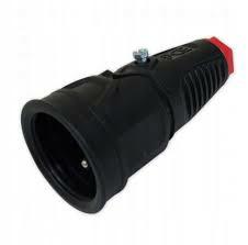GNIAZDO GUMOWE 2P+Z IP20 2410-SRW