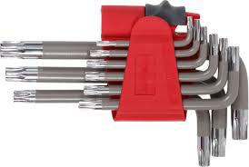 KLUCZE TORX PROLINE 9szt. T10-T50 S2