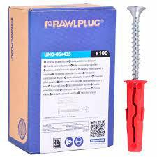 KOŁEK UNIWERSALNY RAWL UNO 6x28 Z WKRĘTEM 4x35MM op.100szt