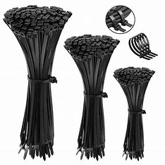 OPASKI ZACISKOWE CZARNE 2,5x200MM 100szt VR-4414