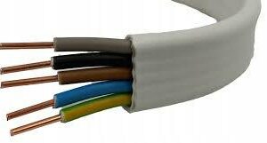 PRZEWÓD ELEKTRYCZNY YDYP 5x2,5MM 450/750V