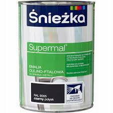 SUPERMAL ŚNIEŻKA CZARNY 0,8L