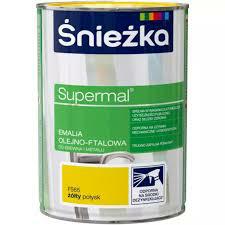 SUPERMAL ŚNIEŻKA ŻÓŁTY 0,8L