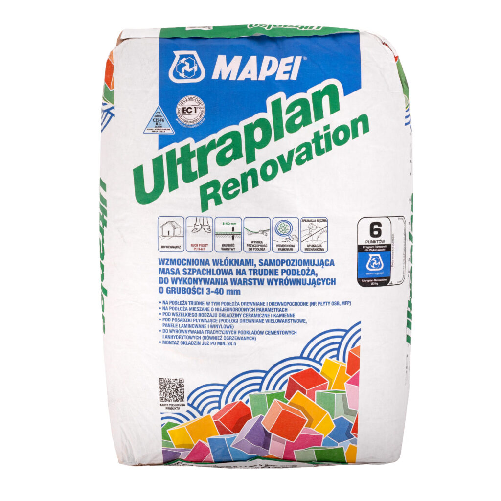 MAPEI ULTRAPLAN RENOVATION 23KG 3-40MM SAMOPOZIOM