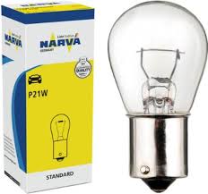 ŻARÓWKA SAMOCHODOWA NARVA 12V21W BAU15S