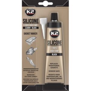 K2-SILICON BLACK 304ML CZARNY 350C