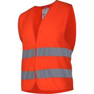 KAMIZELKA OSTRZEGAWCZA POMARAŃCZOWA 3XL ODBLASKOWA LAHTI PRO LPKO23XL