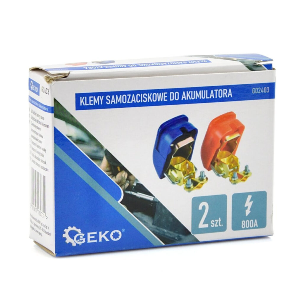 KLEMA DO AKUMULATORA KPL.2 SZT GEKO