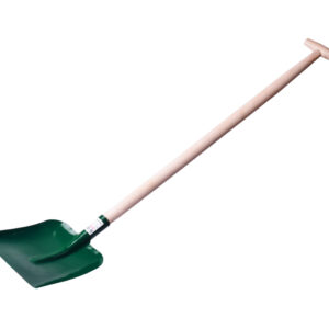 ŁOPATA PIASKOWA ZIELONA Z DREWNIANYM TRZONKIEM T VR-7420