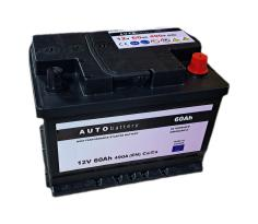 AKUMULATOR 12V60AH AUTOBATTERY 490A+P AB60 242x175x175