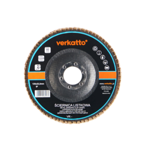 ŚCIERNICA LISTKOWA 125MM GR.40 VR-6046