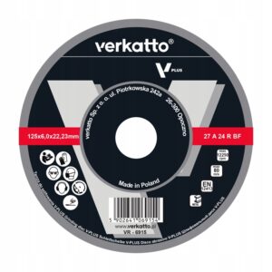 TARCZA DO SZLIFOWANIA V-PLUS 125x6,0MM VR-6915