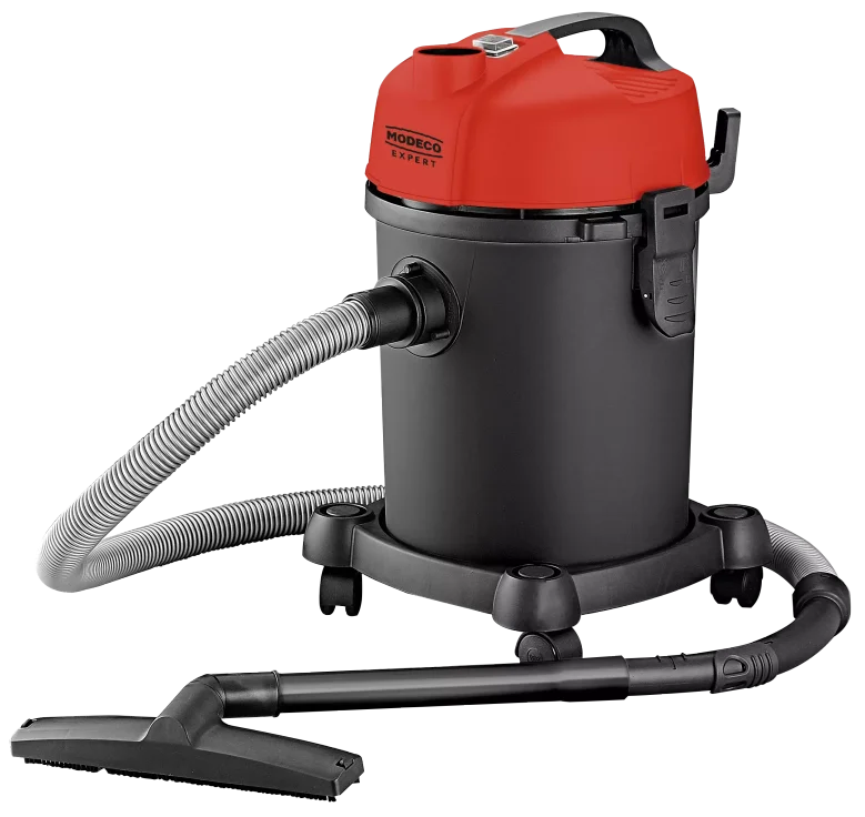 Odkurzacz warsztatowy 1200 W zbiornik plastikowy 18 L akcesoria