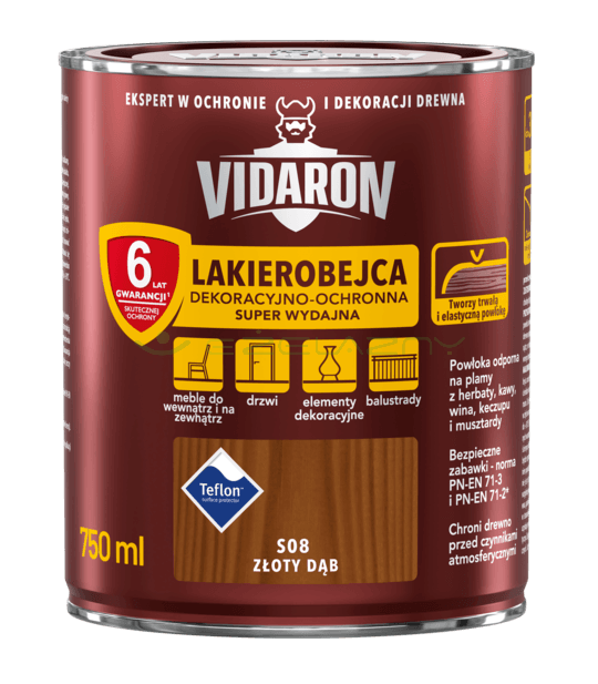 VIDARON LAKB S08  ZŁOTY DĄB 0,75L SUPER WYDAJNA