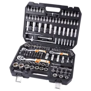 KPL.KLUCZY NASADOWYCH 1/4+3/8+1/2 151szt. VR-0573