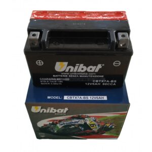 AKUMULATOR UNIBAT 12V 6AH-CBTX7A-BS -L+