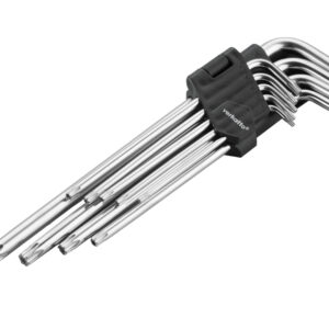 KPL.KLUCZY TORX EXTRA DŁUGICH 9szt. VR-4177