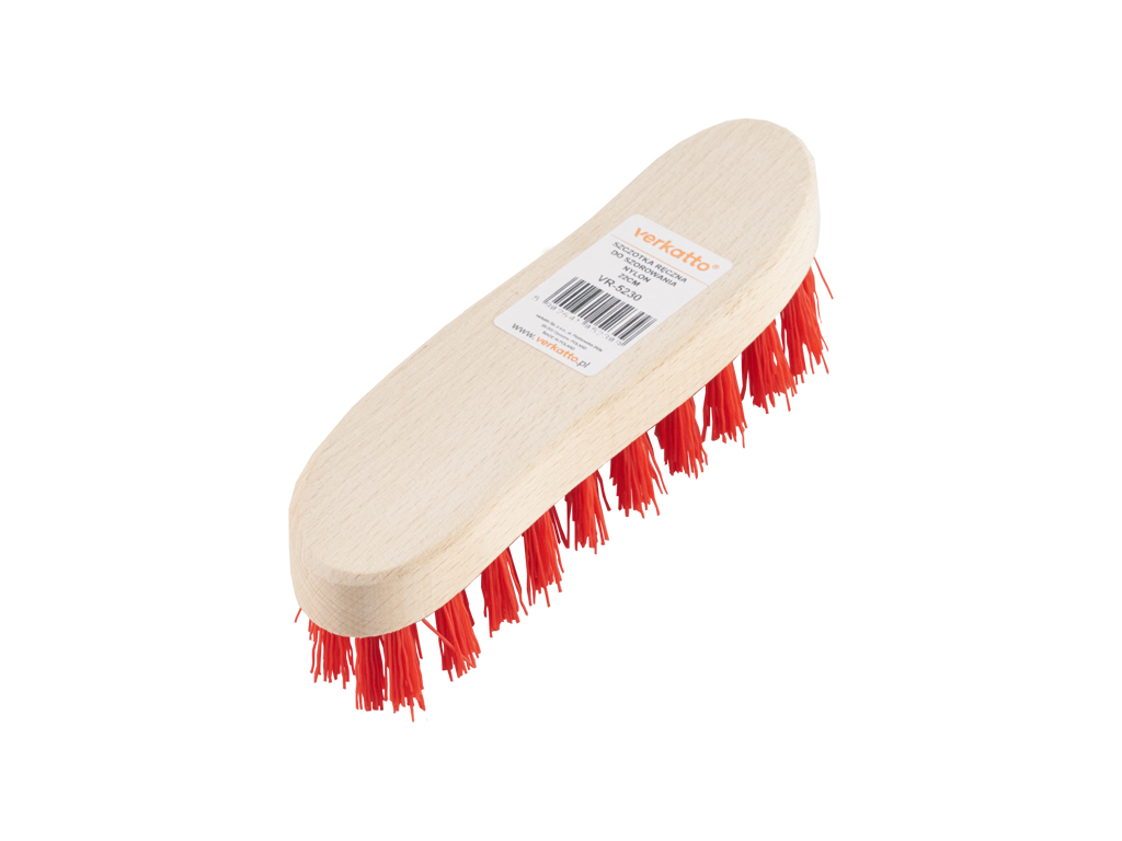 SZCZOTKA RĘCZNA DO SZOROWANIA NYLON 22CM VR-5230