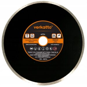 TARCZA DIAMENTOWA 230 CIĄGŁA 230x2 6x6 0x22,2MM VR-6074