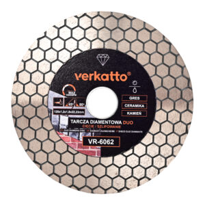 TARCZA DIAMENTOWA DUO 125x1,2x1,8x22,23mm VR-6062