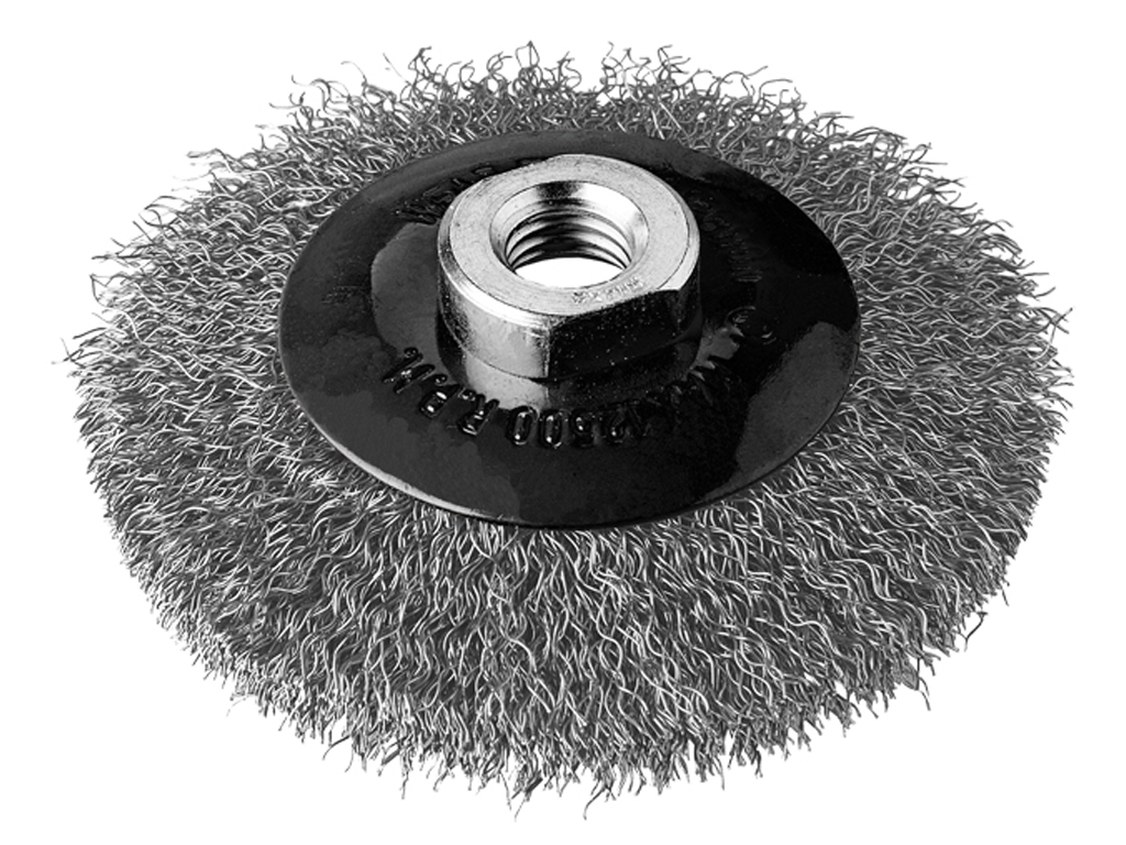 SZCZOTKA STOŻKOWA M14 HARD 120mm VR-6273