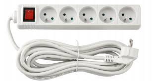 PRZEDŁUŻACZ DIOLED 5G 3M BIAŁY 1,5MM2 0713