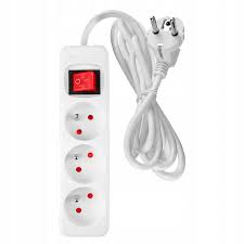 PRZEDŁUŻACZ DIOLED 3G 5M BIAŁY 1,5MM2 0708