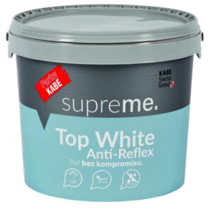 KABE FARBA TOP WHITE ANTYREFLEX 10L