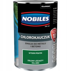 FARBA CHLOROKAUCZUK NOBILES ZIELONY LIŚĆ 0,9L