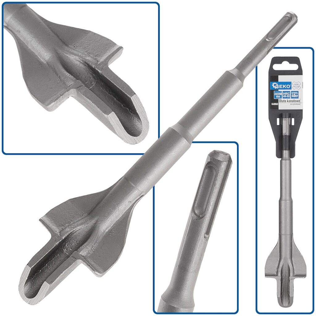 Dłuto kanałowe skrzydełkowe SDS Plus 22/250mm (50) G40063