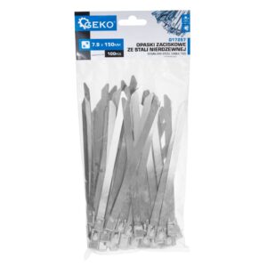 Opaski zaciskowe ze stali nierdzewnej 4.6x150mm 100szt. (100) G17250