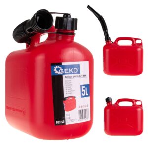 Kanister plastikowy 5L + lejek (3) G03240