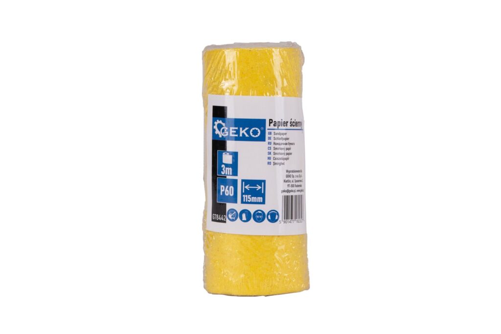 Papier ścierny – rolka 115mm x 3m P60 (100) G78442