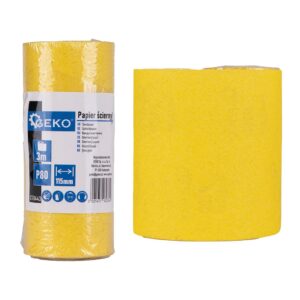 Papier ścierny – rolka 115mm x 3m P80 (100) G78443