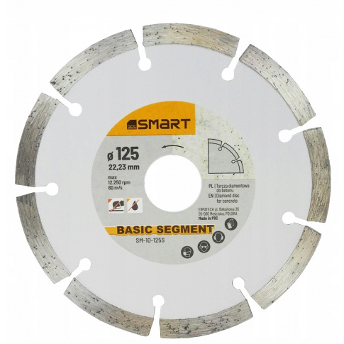 Tarcza diamentowa basic segment 125mm